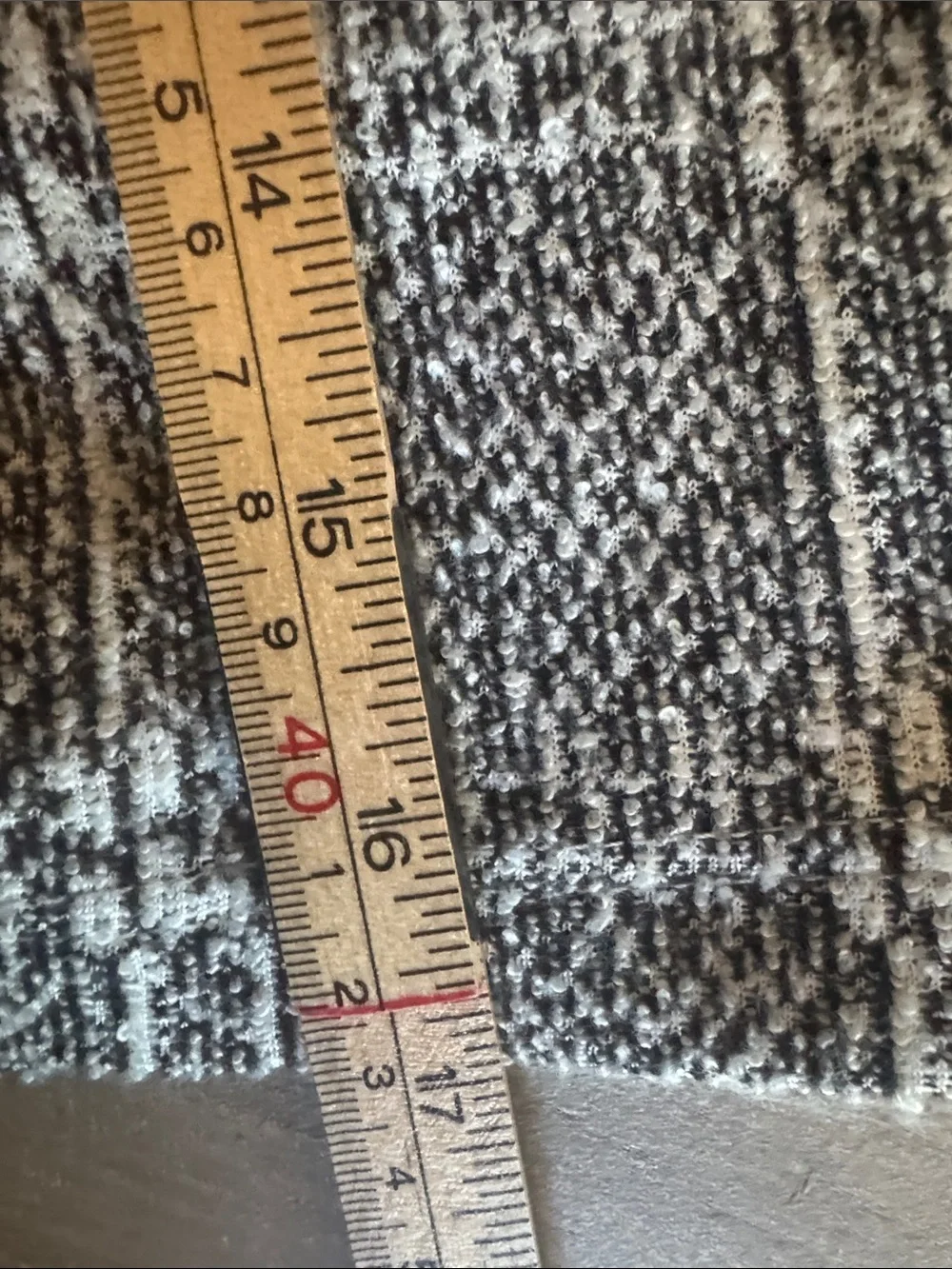 Topshop Paperbag Mini Skirt Gray Black Creme Textured Plaid Pull-On Skirt 10